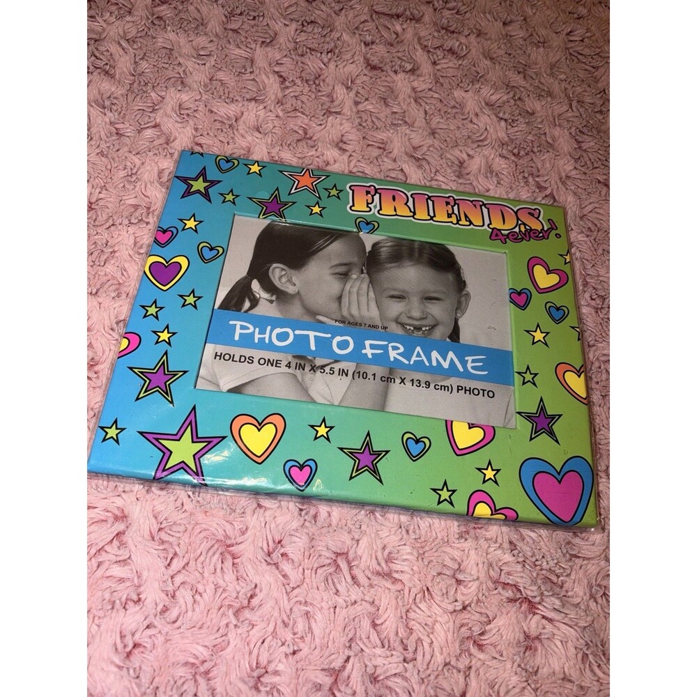 Best Friends 4ever Color Pop Forever Designs Mini Picture Frame Flowers